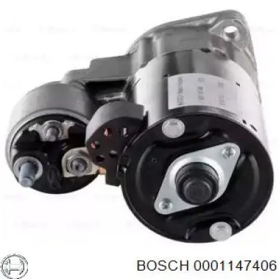 Стартер двигателя Bosch 0001147406