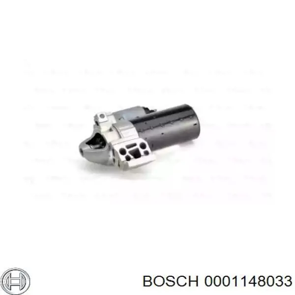 Motor de arranque 0001148033 Bosch