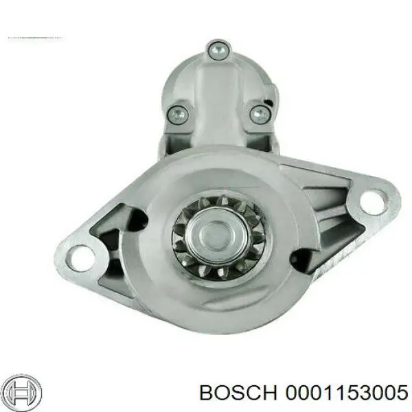 Motor de arranque 0001153005 Bosch