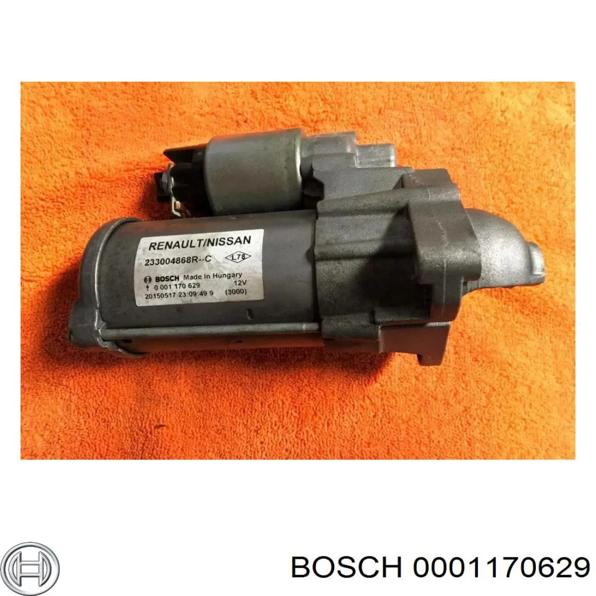 Стартер Bosch 0001170629 цена, от 56.24 USD