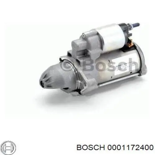 0001172400 Bosch motor de arranco