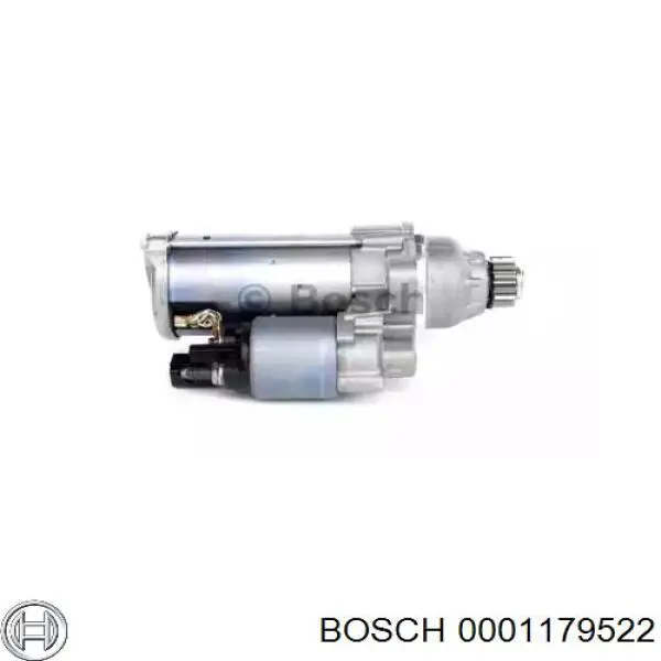 Стартер двигателя Bosch 0001179522