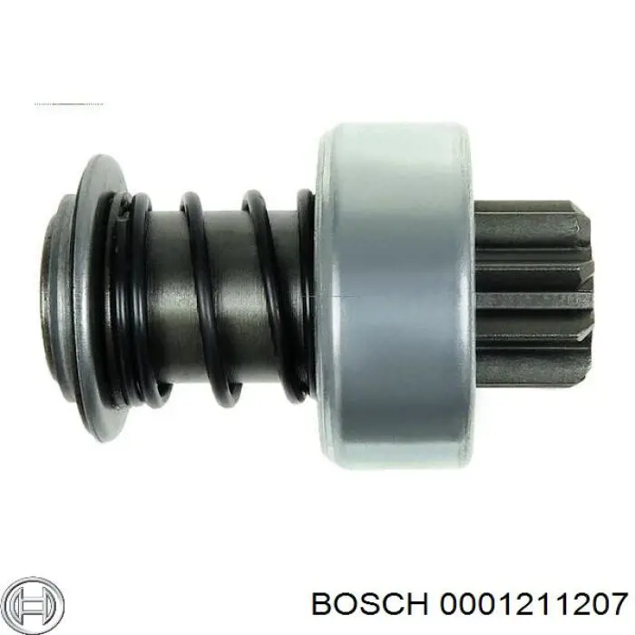 Motor de arranque 0001211207 Bosch
