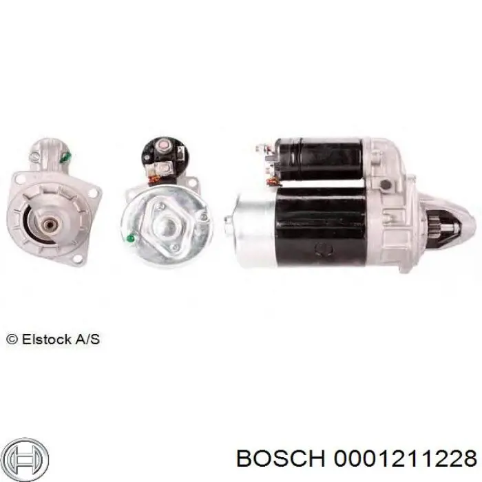 .0001211228 Bosch стартер