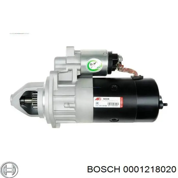 Стартер Bosch 0001218020 цена, от 134.06 USD