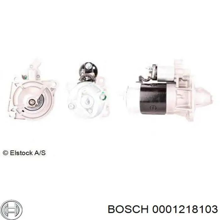 Стартер Bosch 0001218103 цена, от 114.84 USD