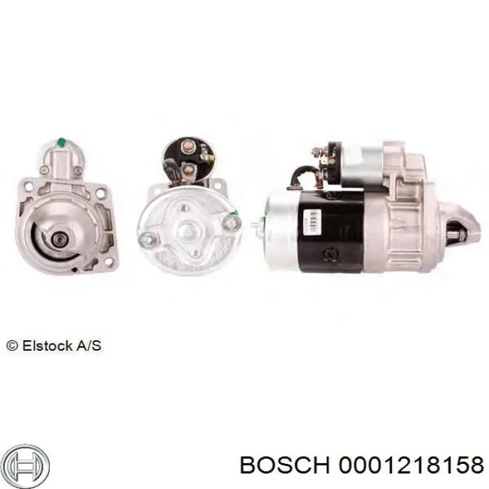 0001218158 Bosch стартер