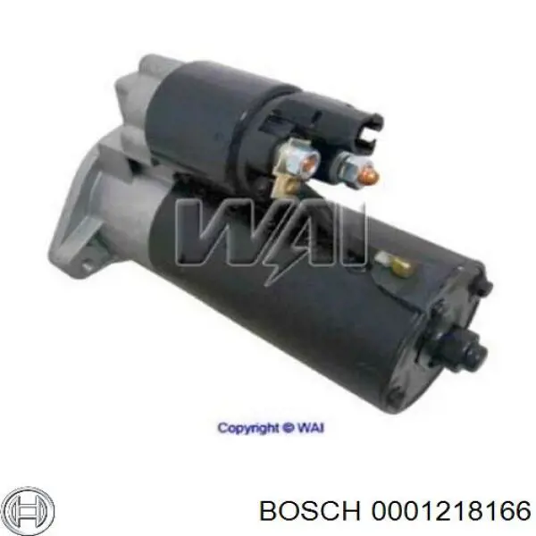0001218166 Bosch стартер
