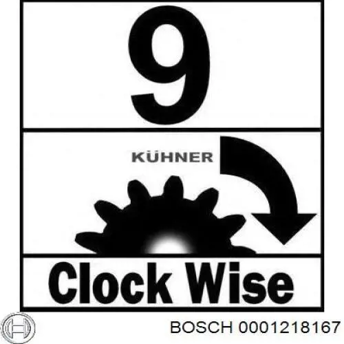 Стартер Bosch 0001218167 цена, от 108.75 USD