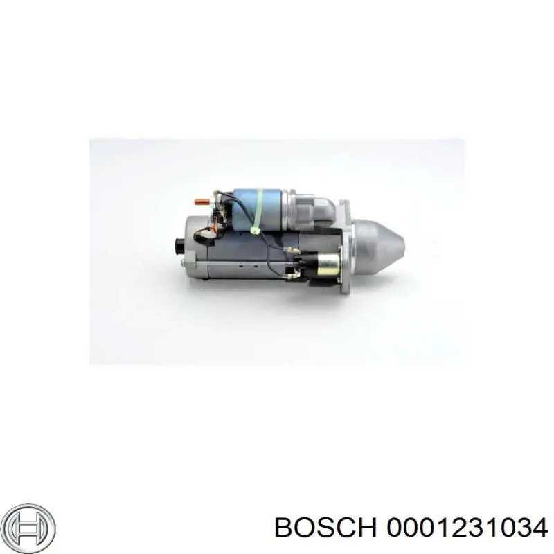 Motor de arranque 0001231034 Bosch