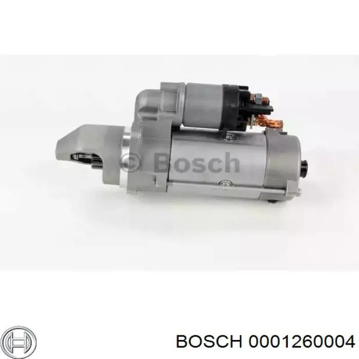 0001260004 Bosch motor de arranco