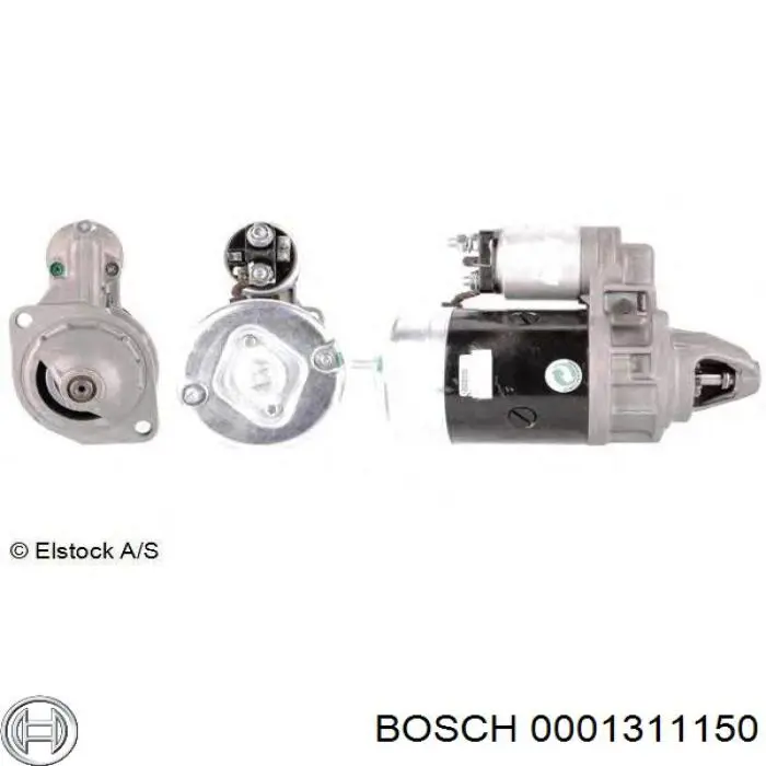 0001311150 Bosch стартер