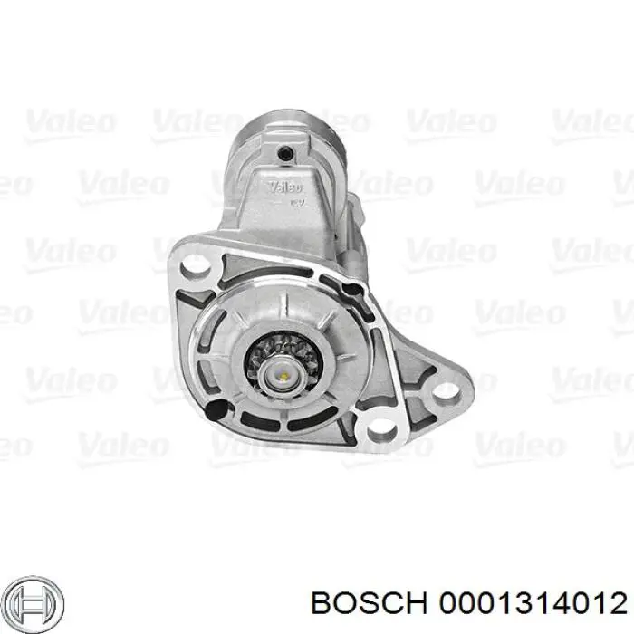 0001314012 Bosch Стартер автомобиля