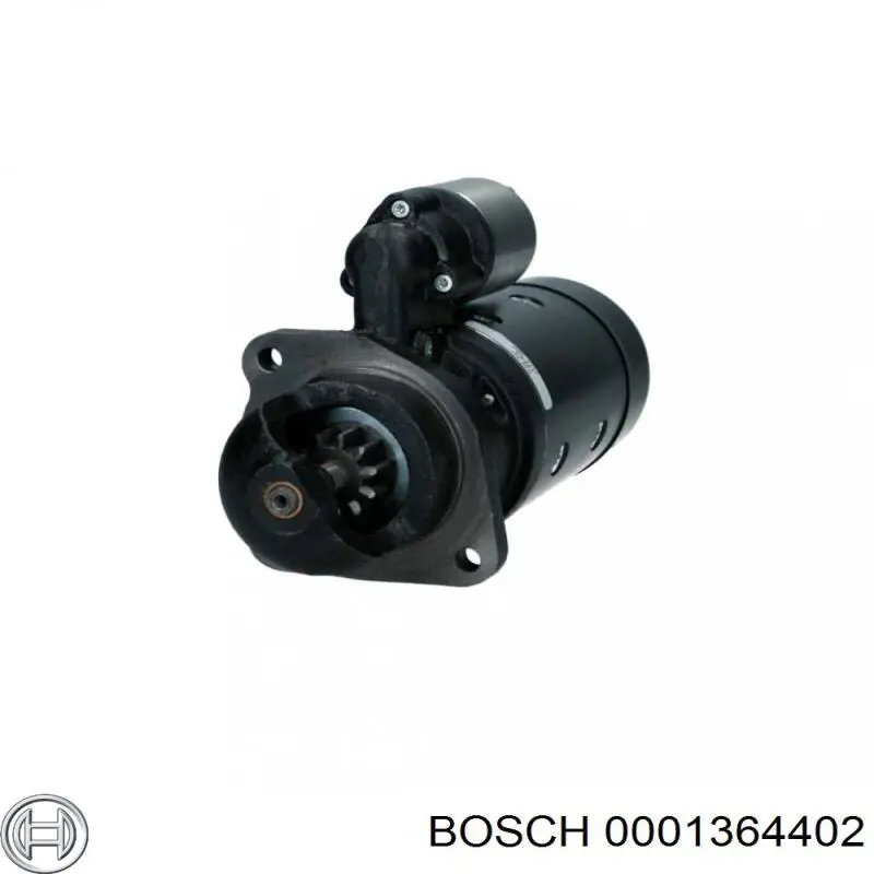 Motor de arranque 0001364402 Bosch