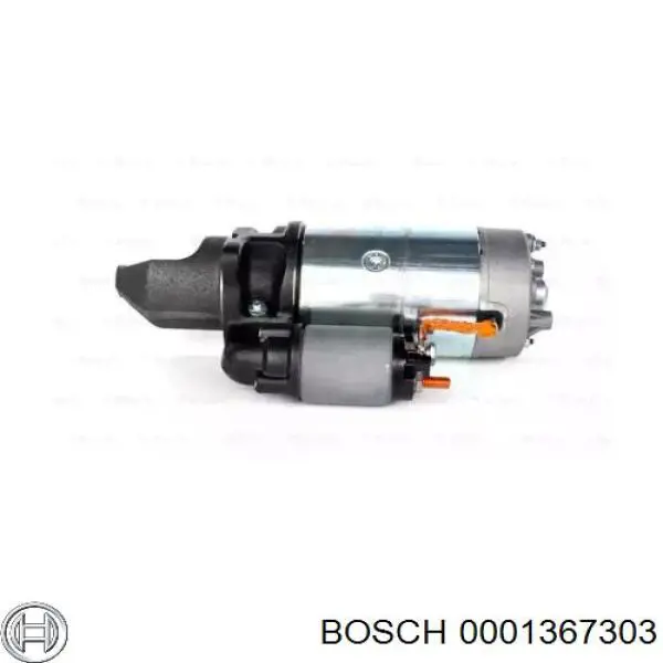 Motor de arranque 0001367303 Bosch