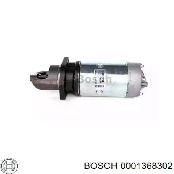 Motor de arranque 0001368302 Bosch
