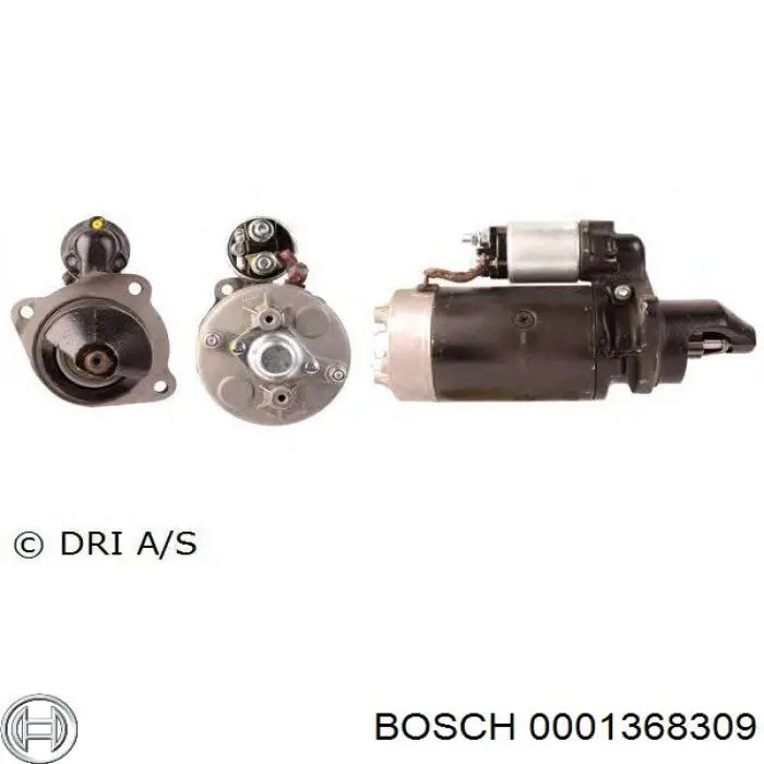 0001368309 Bosch Стартер автомобиля