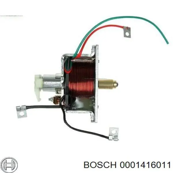 Motor de arranque 0001416011 Bosch