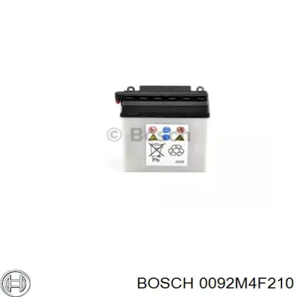 Аккумулятор автомобильный 0092M4F210 BOSCH