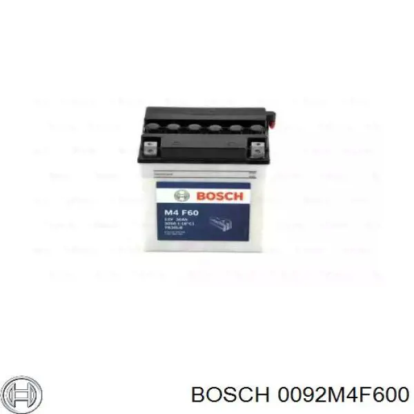 Купить Аккумулятор Bosch 30 А/ч (0092M4F600)