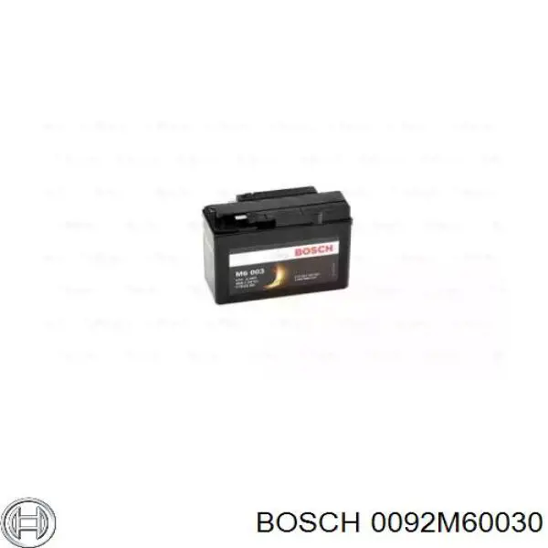 Аккумулятор для авто 0092M60030 BOSCH