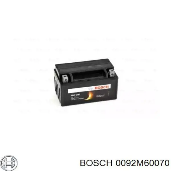 Купить Аккумулятор Bosch 6 А/ч (0092M60070)