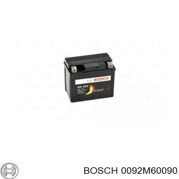Аккумулятор Bosch Funstart AGM 5 А/ч 12 В B00 0092M60090