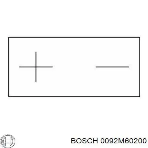 Аккумуляторная батарея (АКБ) Bosch 0092M60200