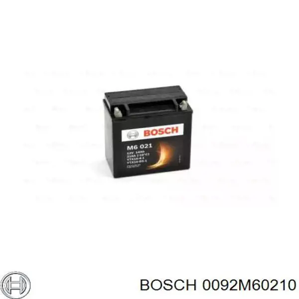 0092M60210 Bosch bateria recarregável (pilha)