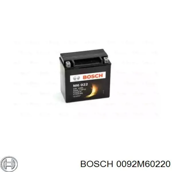 Купить Аккумулятор Bosch 14 А/ч (0092M60220)