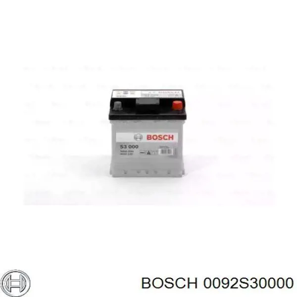 Аккумулятор Bosch 40 А/ч 12 В B13 0092S30000