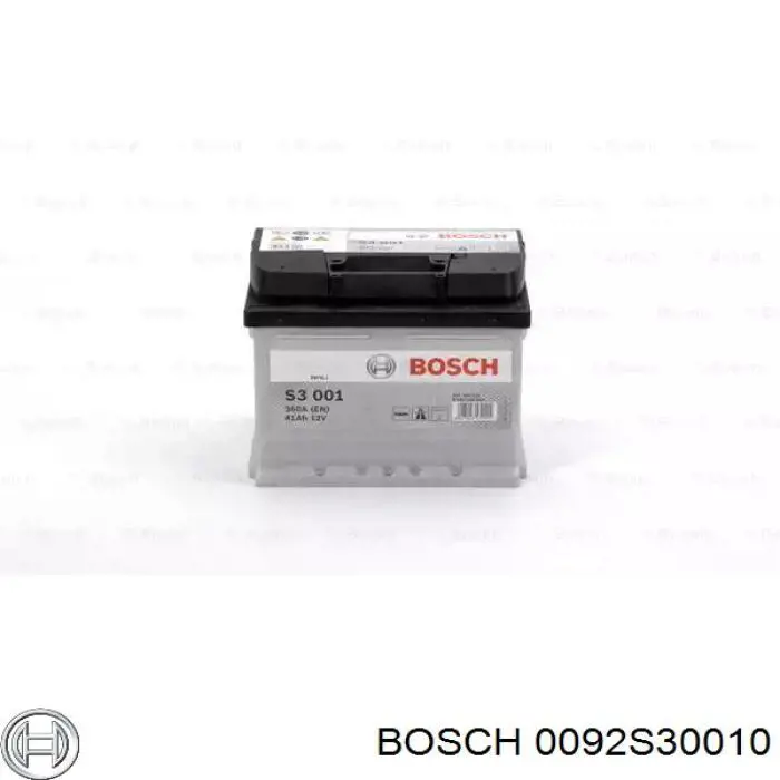 Акумуляторна батарея, АКБ 0092S30010 Bosch
