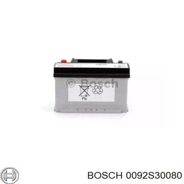 Аккумулятор автомобильный Bosch 0092S30080 цена, от 97.29 USD