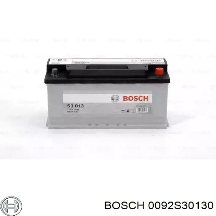 Аккумулятор Bosch S3 90 А/ч 12 В B13 0092S30130