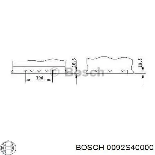 Аккумулятор 0092S40000 Bosch