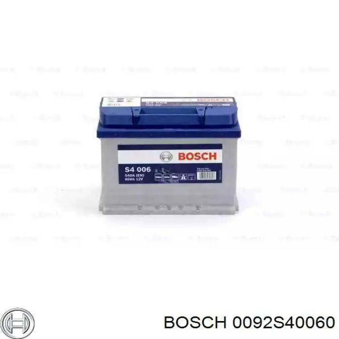 Batería de coche 0092S40060 Bosch