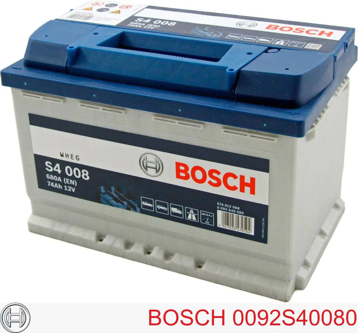 Bosch: S4008 0092S40080 Steco: Exide: EB740 Dynamic: 4 Proxivolt