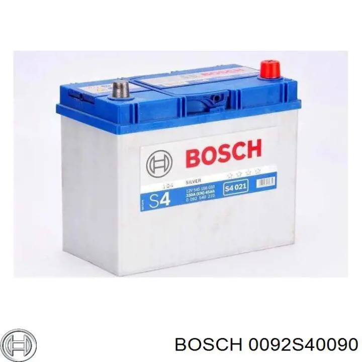 Аккумулятор Bosch S4 Silver 74 А/ч 12 В B13 0092S40090