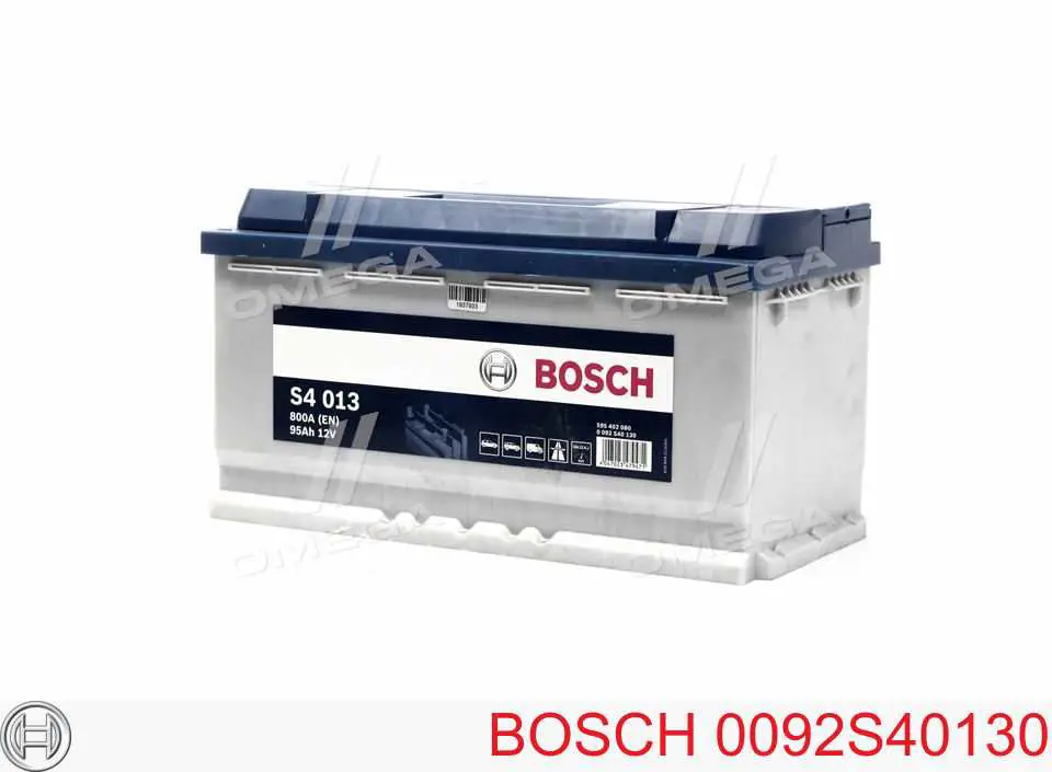 Аккумулятор Bosch S4 Silver 95 А/ч 12 В B13 0092S40130