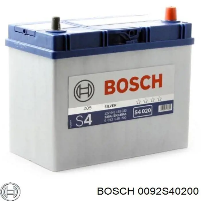 Batería de arranque 0092S40200 Bosch