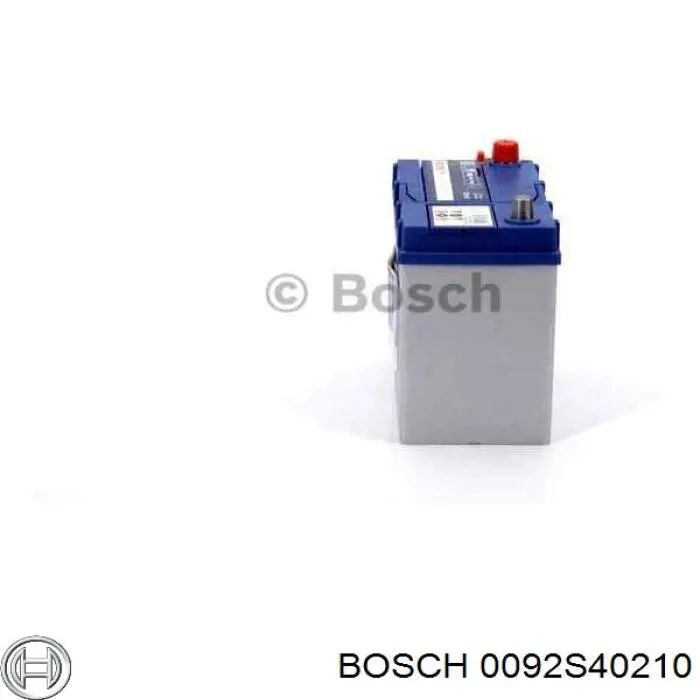 Batería de arranque 0092S40210 Bosch