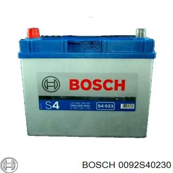 Batería de arranque 0092S40230 Bosch