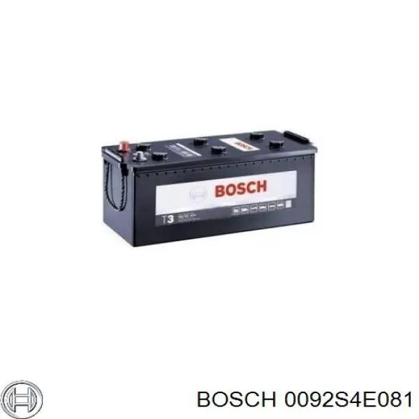 Batterie de démarrage BOSCH 0092S4E081