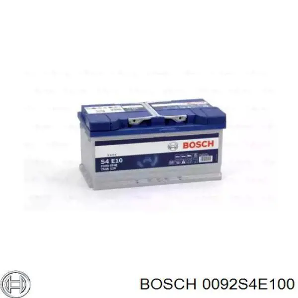 Batería de arranque 0092S4E100 Bosch