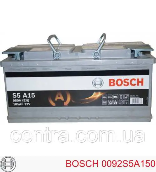 Аккумулятор Bosch 105 А/ч 12 В B13 0092S5A150