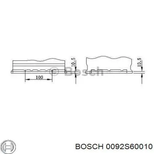 Купить Аккумулятор Bosch 70 А/ч (0092S60010)