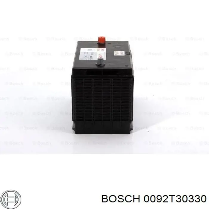 Аккумулятор Bosch T3 102 А/ч 12 В B01 0092T30330