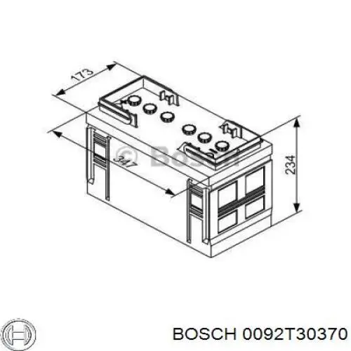 Купить Bosch 0092T30370 характеристики
