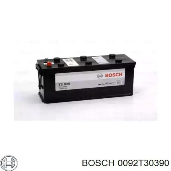 Аккумулятор 0092T30390 Bosch