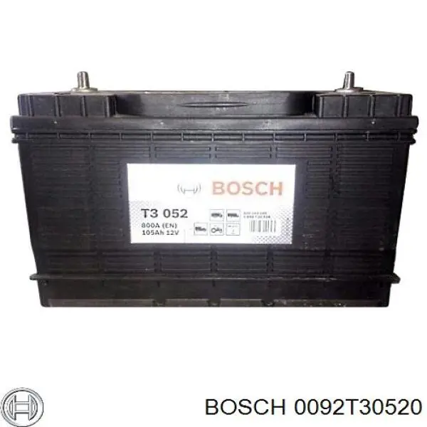 Аккумулятор Bosch 0092T30520
